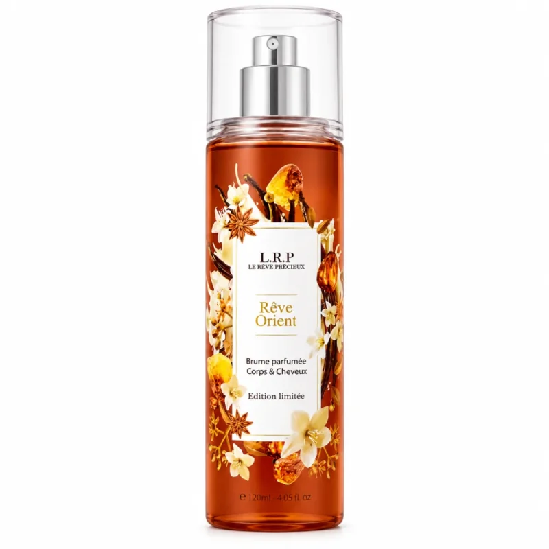 LRP REVE ORIENT - BRUME PARFUMEE CORPS ET CHEVEUX 120ml LRP REVE ORIENT - BRUME PARFUMEE CORPS ET CHEVEUX 120ml