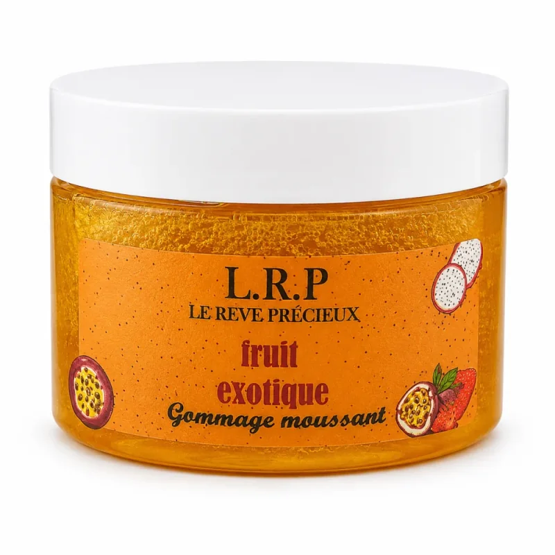 LRP - GOMMAGE MOUSSANT CORPS FRUIT EXOTIQUE 250ml LRP - GOMMAGE MOUSSANT CORPS FRUIT EXOTIQUE 250ml