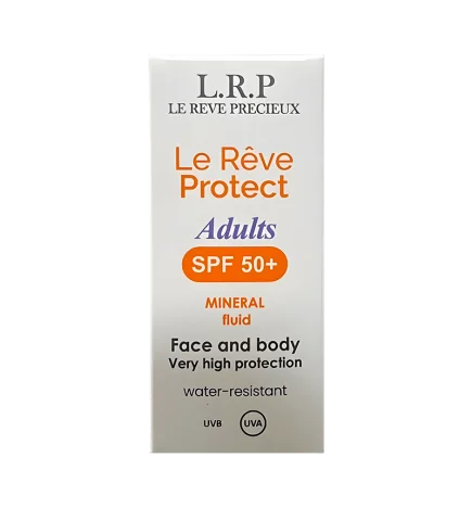 LRP LE REVE PROTECT - ECRAN SOLAIRE MINERAL ADULTE VISAGE ET CORPS SPF50+ pour Beauté