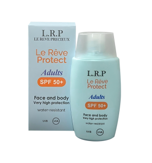 LRP LE REVE PROTECT - ECRAN SOLAIRE PEAUX GRASSES VISAGE ET CORPS ADULTES SPF50+