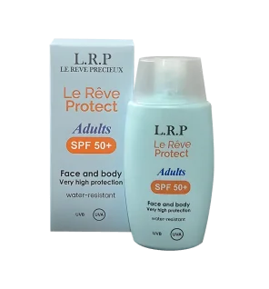 LRP LE REVE PROTECT - ECRAN SOLAIRE PEAUX GRASSES VISAGE ET CORPS ADULTES SPF50+ pour Beauté