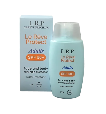 LRP LE REVE PROTECT - ECRAN SOLAIRE PEAUX GRASSES VISAGE ET CORPS ADULTES SPF50+ pour Beauté
