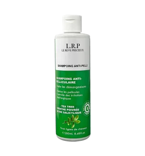 LRP - SHAMPOING ANTI PELLICULAIRE AU MENTHE POIVREE ,THE , ACIDE SALICYLIQUE pour Femmes