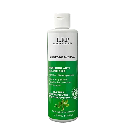 LRP - SHAMPOING ANTI PELLICULAIRE AU MENTHE POIVREE ,THE , ACIDE SALICYLIQUE pour Femmes